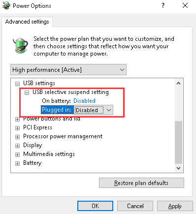 usb device descriptor failed windows 10